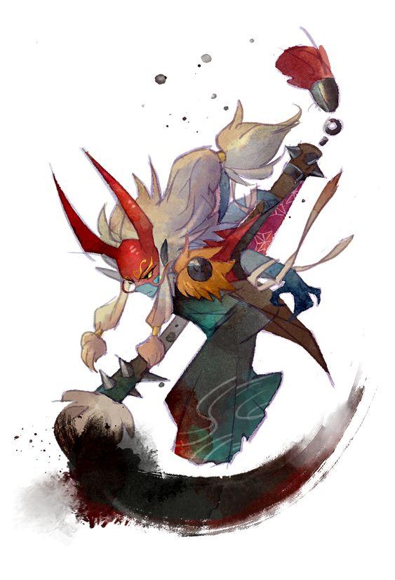 Аніме рушник Dota Grimstroke 78 на 140 см, код 732