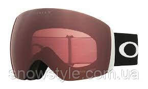 Гірськолижна маска Oakley Flight Deck L (XL) Matte Black Лінза Prizm Garnet S2, фото 1