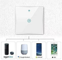 Wi-Fi Smart Switch Сенсорний вимикач ks-601 WiFi, Amazon, Німеччина, фото 2