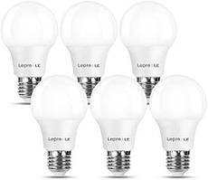 Гвинтові лампи Lepro E27, еквівалент 60 Вт, тепло-білі світлодіодні лампи