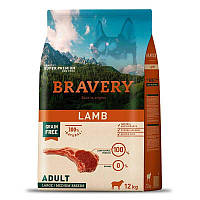 Bravery Lamb Adult Large Medium (Бравері Лардж Медіум Ягня) беззерновий корм для середніх і великих собак