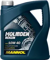 Масло Mannol 10w40 Molibden Benzin SL/CF, A3/B3 (4л)