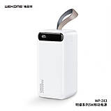 Повербанк зі світильником 50000mAh WK Minre Digital Display Power Bank WP-283 2xUSB 5V*2.1A, фото 4