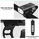 Ліхтарик T6 Led швидкозарядний вбудована акумуляторна батарея, фото 2