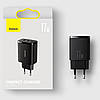 Універсальний зарядний пристрій на 3 usb мережевий для телефонів і планшетів СЗУ ЮСБ Baseus 17W, фото 6