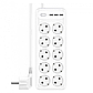 Мережевий фільтр XO 10 розеток 3USB 2м WL07 White, фото 3