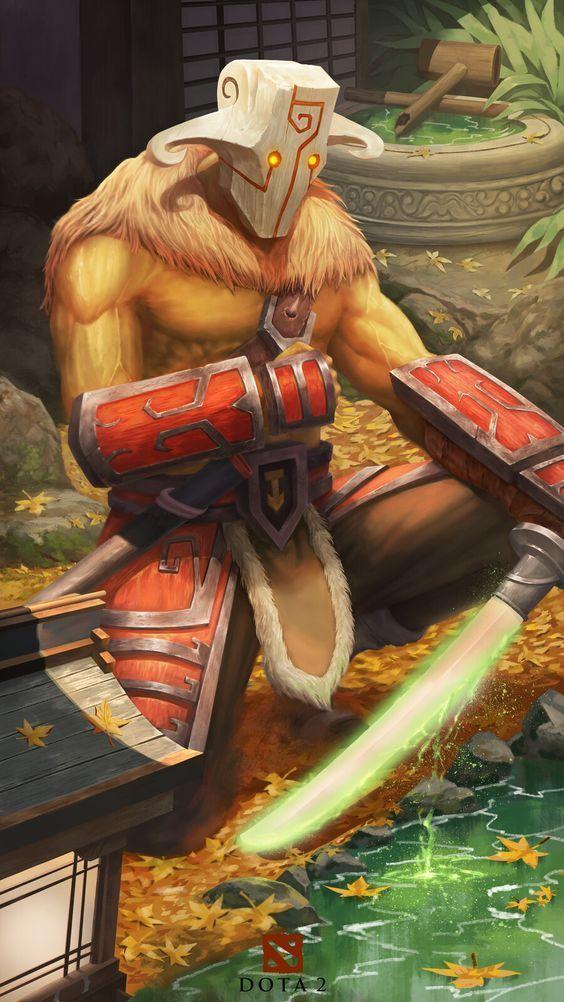 Аніме рушник Dota Juggernaut 78 на 140 см, код 744