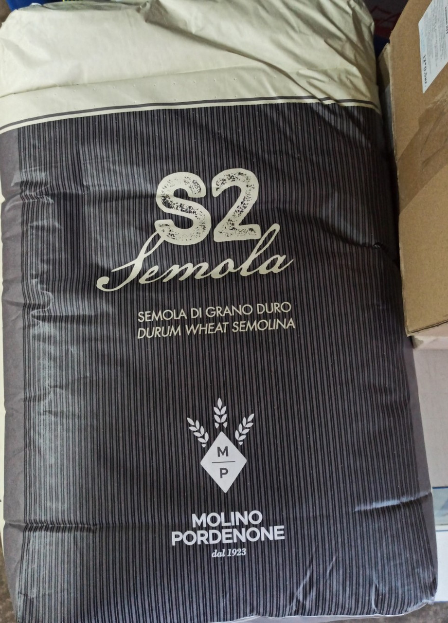 Італійське борошно для пасти S2 SEMOLA 25 кг