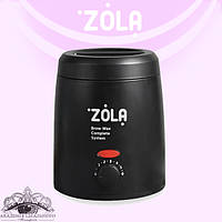 ZOLA Воскоплав мини для воска ZOLA Brow wax complete system mini ( black/pink )"