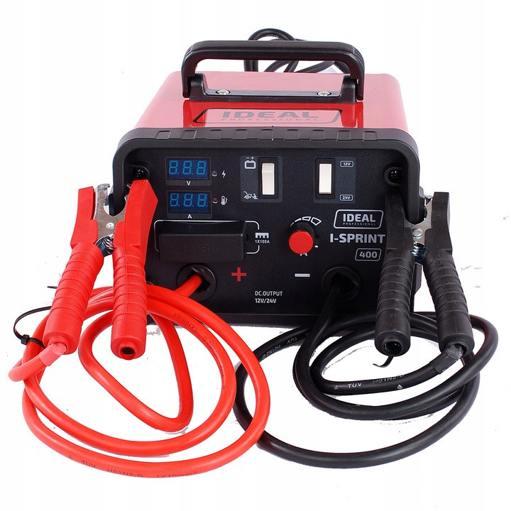 Зарядний пристрій для автомобільного акумулятора I-SPRINT 400 12/24В 300 А, фото 1