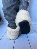 Чуні з овчини, чуні з овечої вовни, фото 3