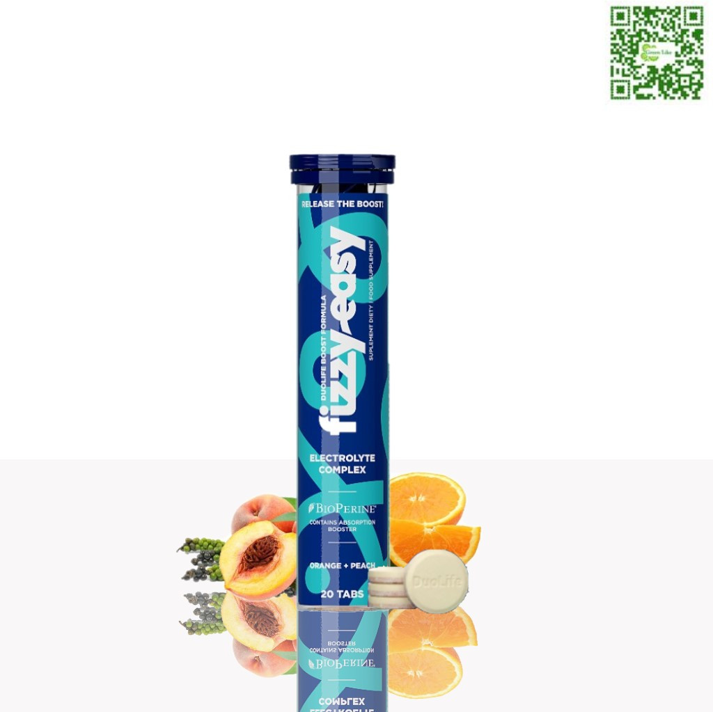 Шипучі таблетки FIZZY EASY Electrolyte Польща
