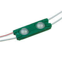 Модуль МТК 12V зелёный 2led smd5730 1Вт IP65