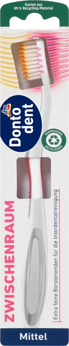 Зубна щітка Dontodent Zwischenraum, Mittel, 1 шт