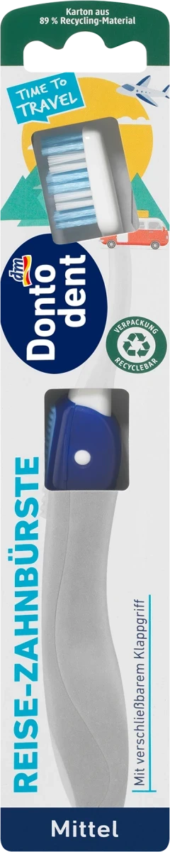 Дорожня зубна щітка Dontodent Reise, 1 шт.