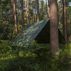 Тент камуфляжний 2*3м 90г\м2 Bradas CAMOforest, фото 4