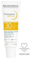 Bioderma Photoderm AKN Mat SPF 30 //Крем для жирной и комбинированной кожи, 40 мл