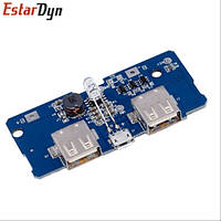 Модуль для Power Bank 2 USB + LED