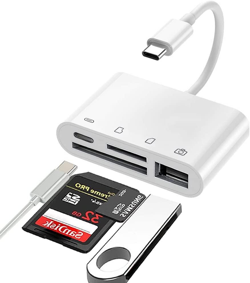 Пристрій читання карт пам'яті USB C на SD 4 в 1, Amazon, Німеччина