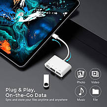 Пристрій читання карт пам'яті USB C на SD 4 в 1, Amazon, Німеччина, фото 3