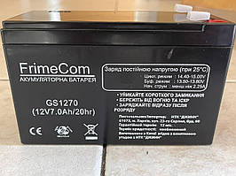 Акумулятор 12В 7Аг FrimeCom GS1270