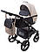 Коляска 2 в 1 Bair City ECO 22 лате / чорний, фото 2