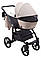 Коляска 2 в 1 Bair City ECO 22 лате / чорний, фото 5