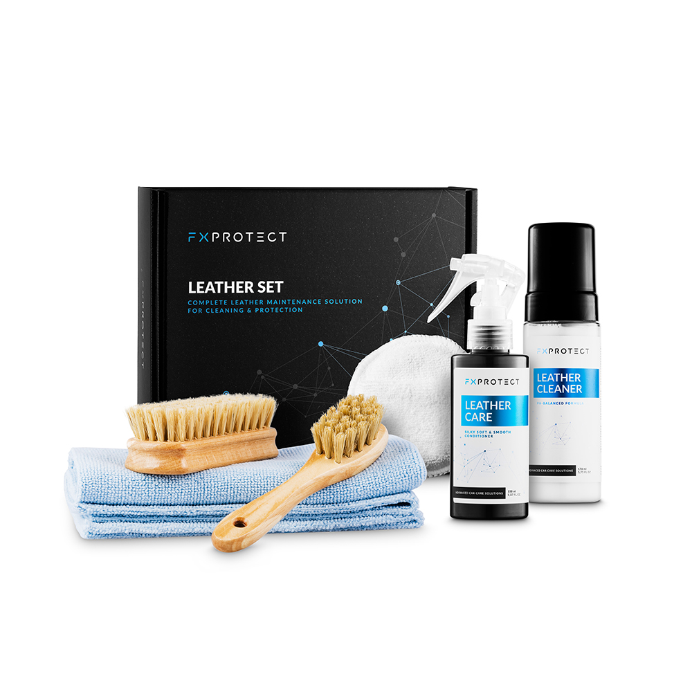 Засіб для чищення шкіри авто — FX Protect Leather Set