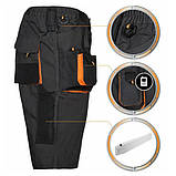 Чоловічі шорти робочі з кишенями, спецодяг чоловічий, роба для працівників, польша, фото 3