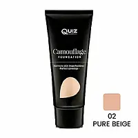 Маскирующий тональный крем Quiz Cosmetics Camouflage Foundation