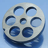 Решітка м'ясорубки Rauder YL-12P 18мм нержавійка, фото 2