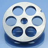 Решітка м'ясорубки Vektor TK-12 ТК-12MT ТК-М12 18мм нержавійка, фото 3