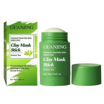 Маска для лица Guanjing Green Tea Clay Mask Stick 40 г., фото 1