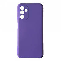Чохол бампер силіконовий для Samsung Galaxy A04s (A047) ( Самсунг ) Колір Бузковий (Lilac) Soft-touch з мікроф