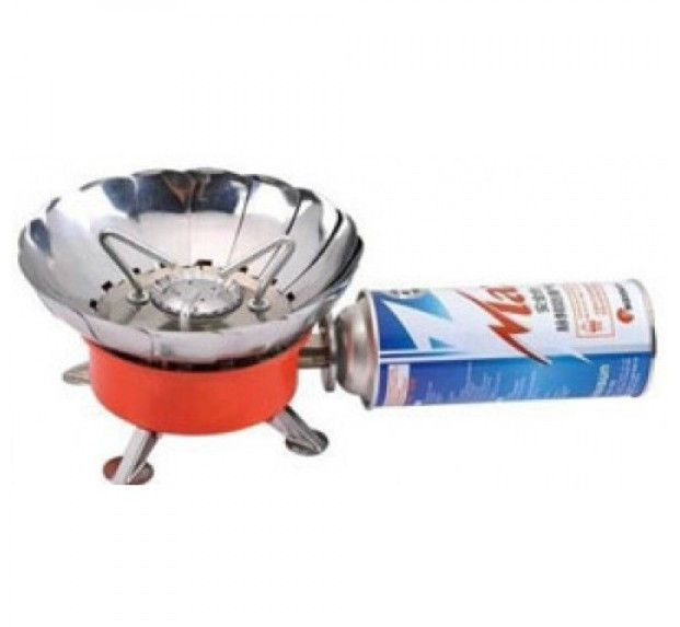 Газовая плита горелка туристическая Kovar с ветрозащитой K-203, фото 5