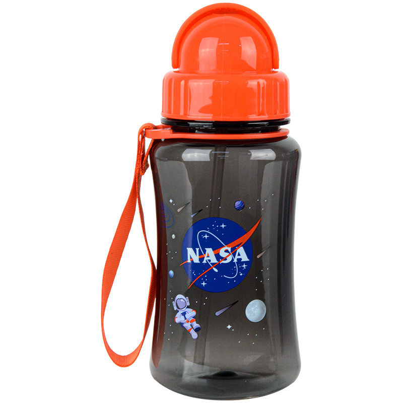 Пляшка для води Kite NASA NS22-399, 350 мл, чорна