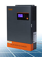 PowMr 5500W 48V. Гибридный солнечный инвертор.Источник безперебойного питания. Чистая синусоида.