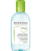 Bioderma Sebium H2O, мицеллярная жидкость с дозатором, 250 мл.