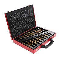 HSS титанові свердла для металу KRAFT&DELE 170 шт. KD991