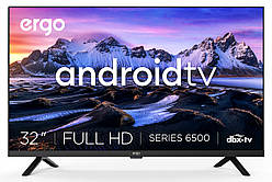 Телевізор 32" Ergo 32GFS6500 со Smart TV 2022г.
