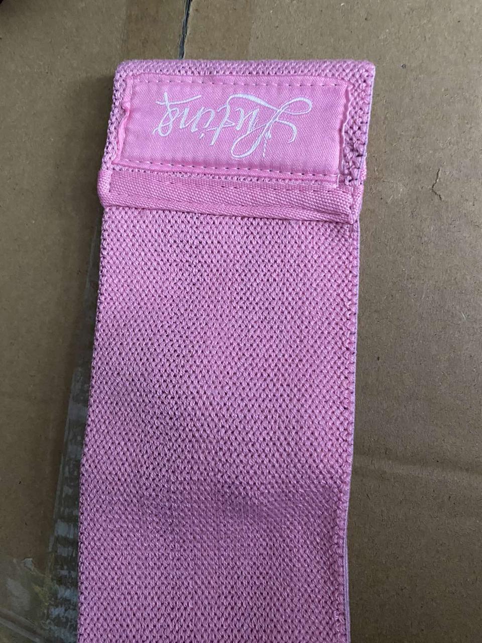 Тканинні гумки для фітнесу поштучно розмір S Рожева 23 кг, фото 1