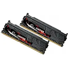 Оперативна память G.Skill F3-2400C11D-8GSR Black 8 GB (2х4 GB) DDR3 2400 MHz