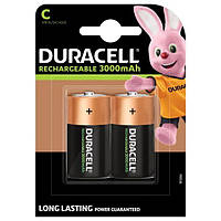 Акумулятори DURACELL Rechargeable C/HR14/DC1400 3000mAh (2шт)