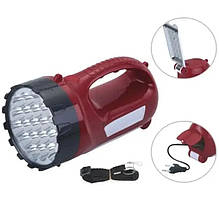 Ліхтар ручний акумуляторний Stenson ME-4521 19+15LED, фото 6