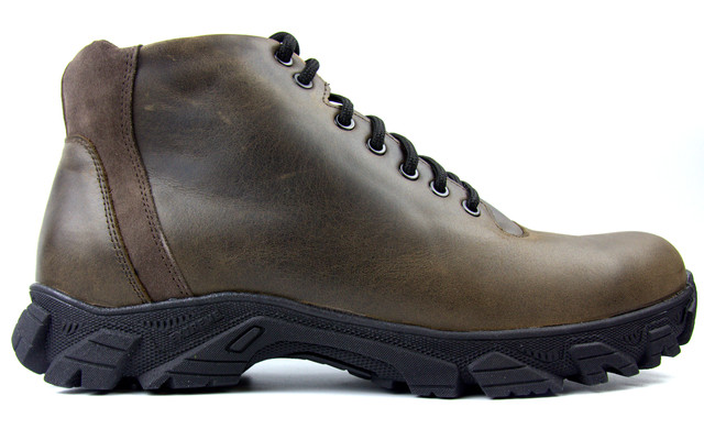 Мужская обувь больших размеров Rosso Avangard North Lion Brown BS 1738163376 Коричневые зимние кожаные ботинки на меху 