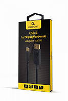 Кабель Cablexpert (A-CM-DPM-01) USB Type C — DisplayPort, 2 м, чорний
