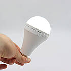 LED-лампочка з акумулятором 15 Вт, SED 22-S до 3-4 годин роботи/Аварійна світлодіодна LED лампа SELDUR, фото 4