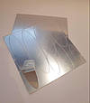 Наклейка на стіну інтер'єрна дзеркальна акрил Срібло 45*30 см 8589, фото 6
