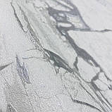 Шпалери вінілові на флізеліновій основі Emiliana Parati Carrara сірий 1,06 х 10,05м (84607), фото 4