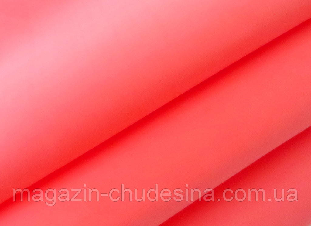 Зефірний фоміран Яскраво-червоний, 50x50 см, 1 мм, Китай